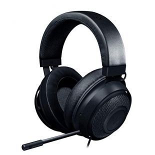 Razer Kraken Gaming Headset 2019: Lightweight Aluminum Frame - Retractable Noise Cancelling Mic - For PC, Xbox, PS4, Nintendo Switch - Mercury White