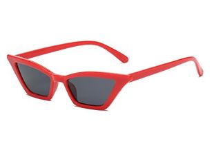 FEISEDY Small Cat Eye Sunglasses Vintage Square Shade Women Eyewear B2291