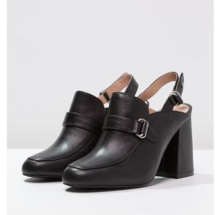 Slingback Heels Black