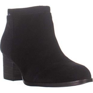 TOMS Women Loren Black, Sandales Bout Ouvert Femme, Noir 000, 35.5 EU
