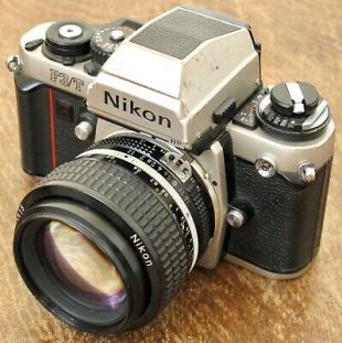 Nikon F3/T HP Titane Champagne Titan 35 mm film SLR Pro CamÃ©ra Corps Seulement DE-4