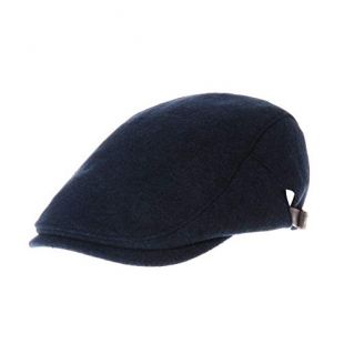 WIM Coppola Cappello Irish Gatsby Wool Soft Melange Simple Newsboy Hat Flat cap SL3126 (Blue)