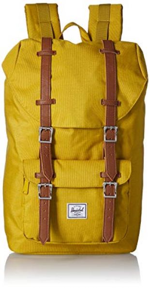 Herschel Little America Backpack with Laptop Sleeve, Arrowwood Crosshatch, Mid-Volume 17L