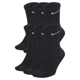 Chaussettes de training mi-mollet Nike Everyday Cushioned (6 paires). Nike FR