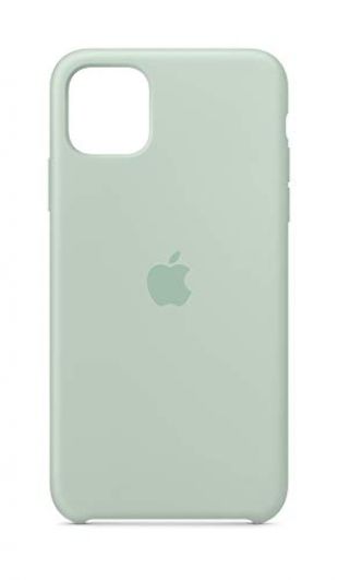 Apple - Apple Silicone Case (for IPhone 11 Pro Max) - Beryl