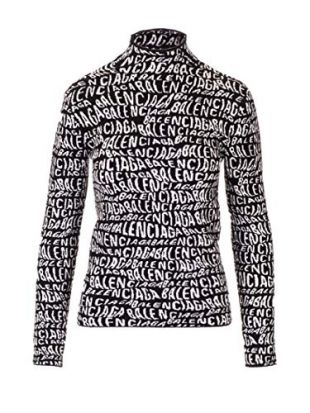 Balenciaga Luxury Fashion Mujer 583159T51221070 Negro Suéter | Otoño-Invierno 19