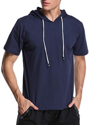 derssity - Derssity Pullover Hoodie Mens Short Sleeve T Shirts Casual ...