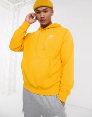 mustard yellow nike sweatshirt