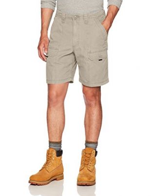 Wrangler Authentics Canvas Hiker Short, Fossil Rock, 38