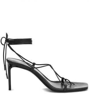 Saint Laurent - Leather Heeled Sandals