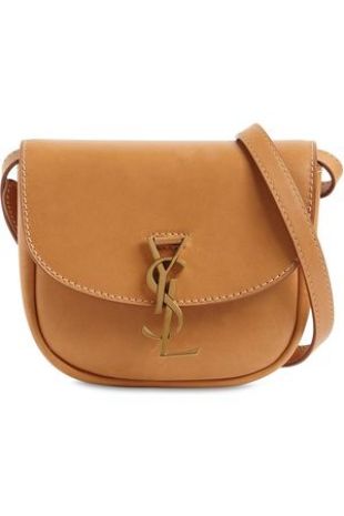 Medium Kaia Leather Shoulder Bag