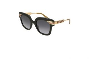 Gucci Gris NuancÃ© CarrÃ© Femmes Lunettes de Soleil GG0281S 001 50 GG0281S 001 50  | eBay