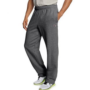 Champion - Champion Men's Powerblend Fleece Open Bottom Pants