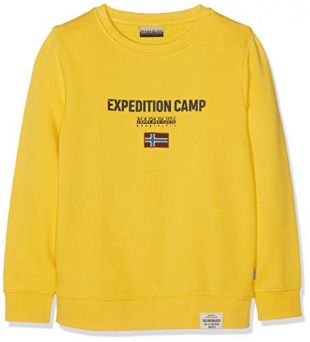 Napapijri Jungen K Bonthe C Freesia Yellow Sweatshirt