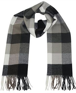 MINAKOLIFE Classic Cashmere Feel Winter Scarf in Rich Plaids