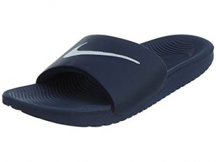 Nike Men's Kawa Athletic Sandal, Midnight Navy/White, 11 UK