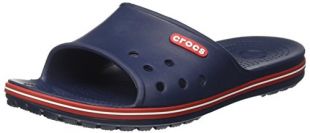Crocs Crocband II Slide U, Ciabatte Unisex – Adulto, Blu (Navy/Pepper), 42/43 EU