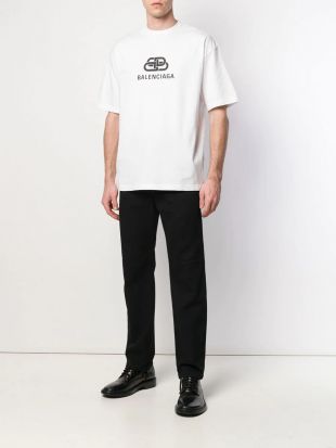 Balenciaga T-Shirt à Logo - Farfetch