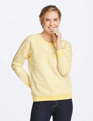 Gingham Sweatshirt