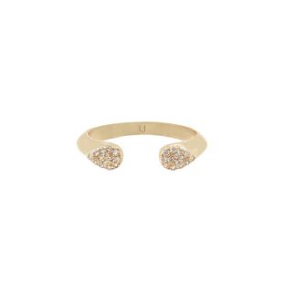 Gold Loop Around Ring