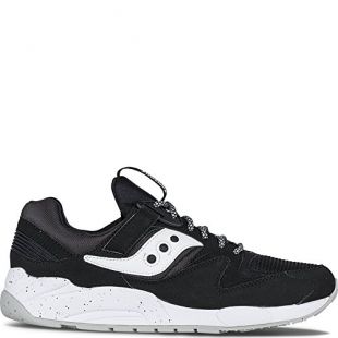 Saucony Grid 9000, Baskets Basses Homme, Gris (Grey/White), 44 EU