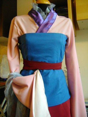 Costume cosplay de Disney Mulan