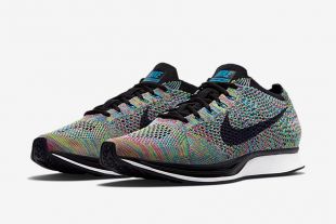 nike flyknit racer multicolor