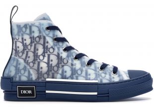 Dior Hi Top printed sneakers worn by King Von in his Took Her To The O  (Official Music Video)