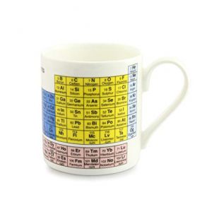 Mclaggan Smith Periodic Table, Fine Bone China Mug