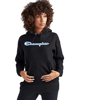 Champion Life - Felpa con Cappuccio, da Donna - - XS