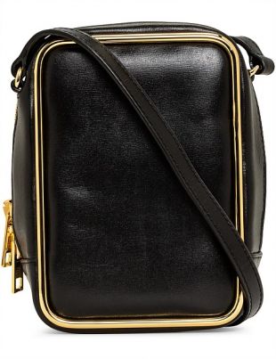 Halo Bag in Black and Gold