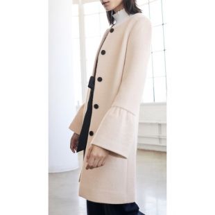 Trench Coat Pale Blush Pink