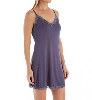 Natori Women's Feathers Essentials Lace Chemise Nightgown