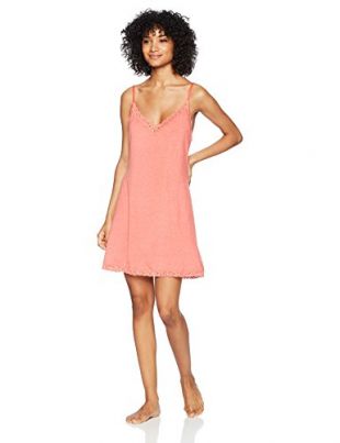 Natori Damen Feathers Essentials Lace Chemise Nachthemd
