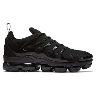 Nike Air Vapormax Plus, Sneakers Basses Homme, Noir Black/Dark Grey 001, 44.5 EU