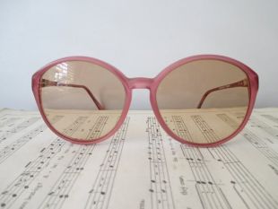grand Rodenstock lunettes rose cadres-lunettes vintage, des années 1980, fabriqué en Allemagne
