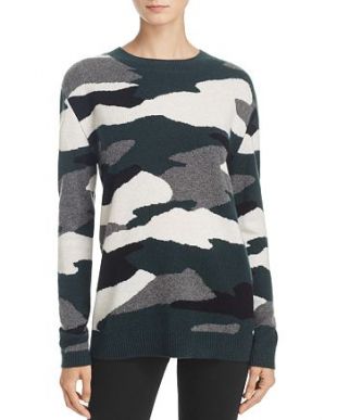 Oversized Camo Cashmere Sweater