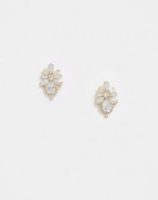 True Decadence ornate crystal drop earrings | ASOS