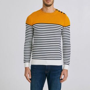 Pull rayé marinière