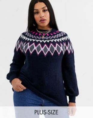 Chevron Print Sweater