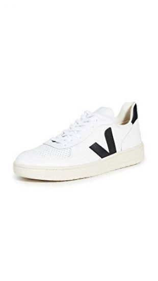 VEJA V-10 Zapatillas Moda Hombres White - 37 - Zapatillas Bajas