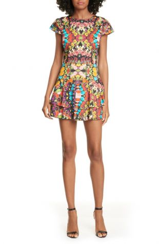 Floral Ruffle Minidress