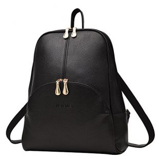 Brand Women Bags Backpack Purse PU Leather Zipper Bags Casual Backpacks Shoulder Bags