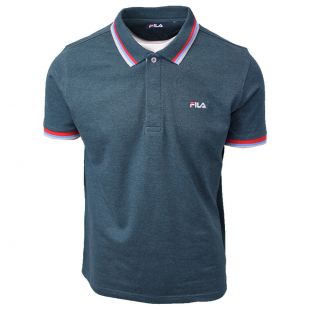 FILA Men's Ribbed Striped S/S Polo Shirt (Retail $50)  | eBay