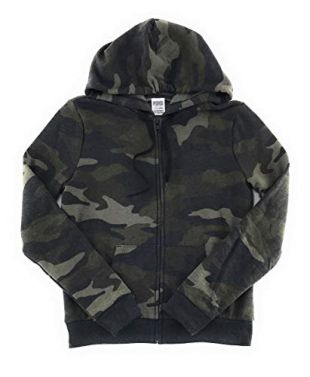 Over­sized Camo Hood­ie
