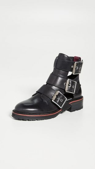 Buckle Boot Black