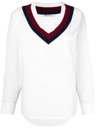 Varsity Striped Poplin Shirt