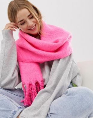 pink Scarf