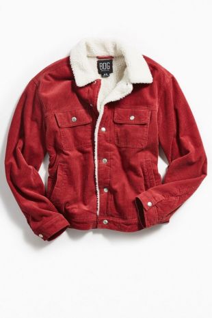 Red Corduroy Jacket