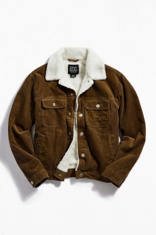 Corduroy Sherpa Trucker Jacket